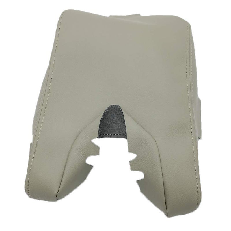 DSkoiph Center Console Lid Armrest Cover Leather Fit for 2009-2012 Acura TL Leather Part Only Gray - Image 3